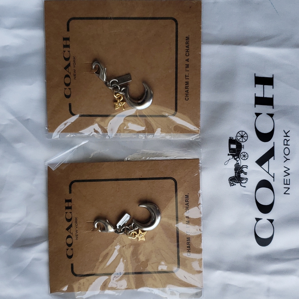 Coach bags charms